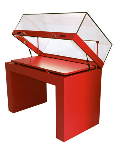 Vitrine table Optimum