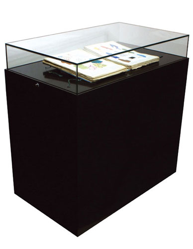 Vitrine table cloche Médium