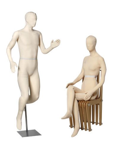 Mannequin flexible de conservation adulte