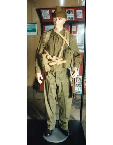 Mannequin militaire