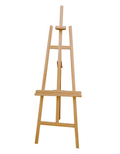 Chevalet sur pied en bois