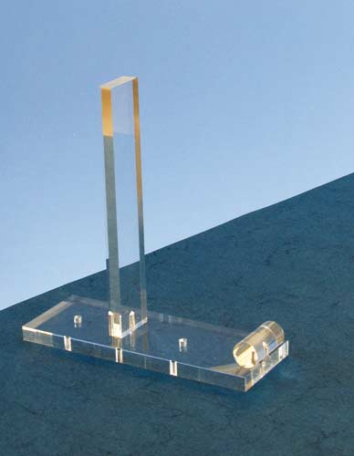 Chevalet de table en plexi