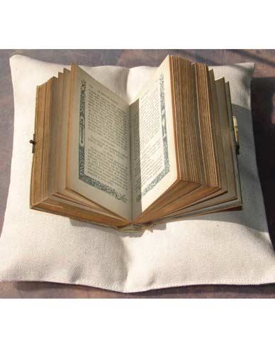 Coussin de présentation pour livre