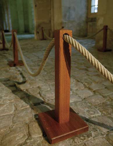 Potelet d'entrave Promuseum bois