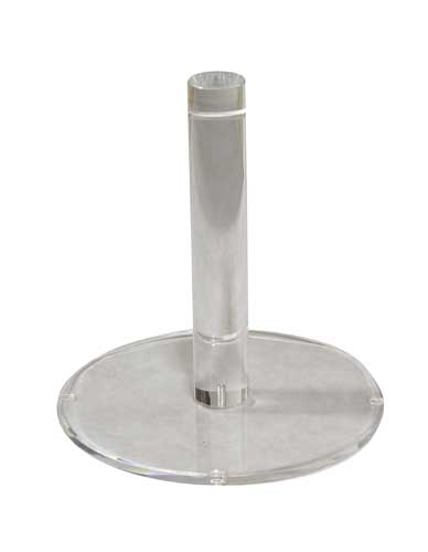 Potelet d'entrave transparent
