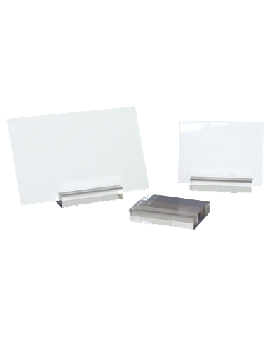 Porte-cartels Plexiglas®