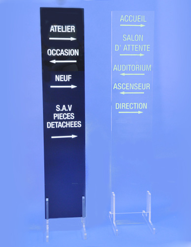 Totem signalétique