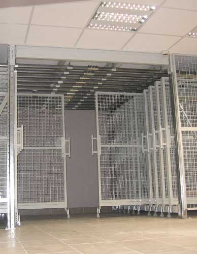 Porte-grille à tableau coulissantes
