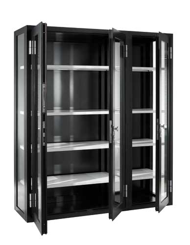 Armoire étanche pour cabinet de curiosité