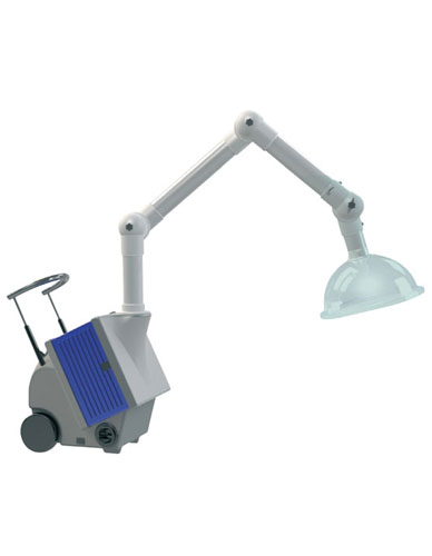 Caisson mobile d’aspiration – filtration