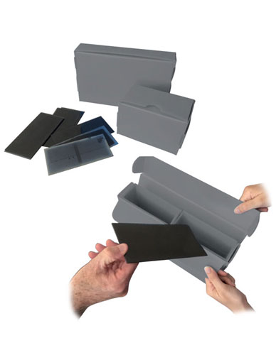 Boite pour plaque de verre Pbox-P