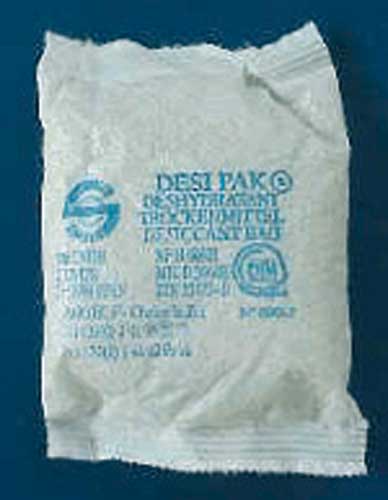 Sac de produit dessiccatif