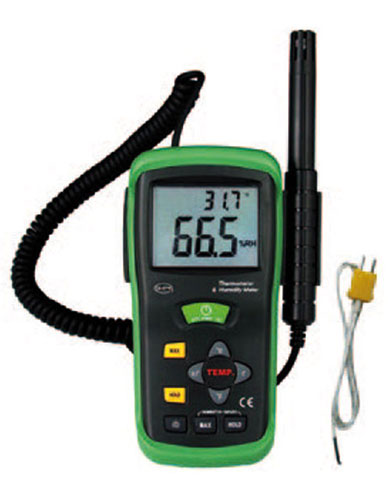 Thermo-hygromètre sonde K