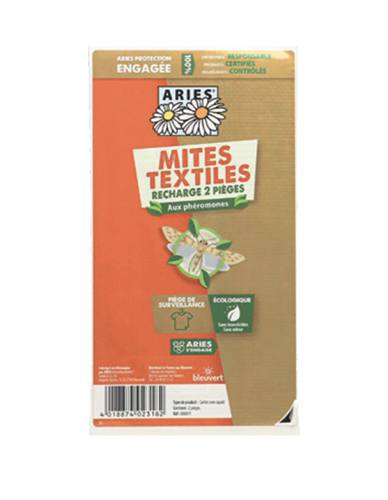 Pièges à mites textile rechargeable NOUVEAUTE 2025 !