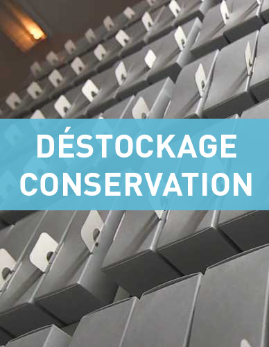 Promotion sur le matériel de conservation