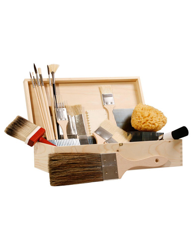 Kit de matériel pour faux-marbre