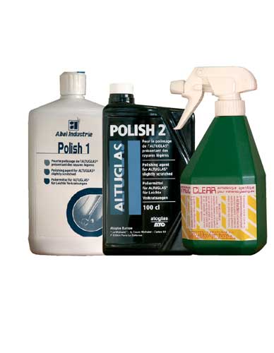 Entretien du plexiglas®